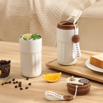 Bouteille Thermique Intelligente MOKAN – Édition Café & Nomade